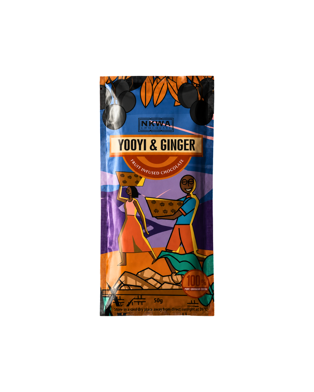 Tamarind & Ginger Cocoa Bar 40%