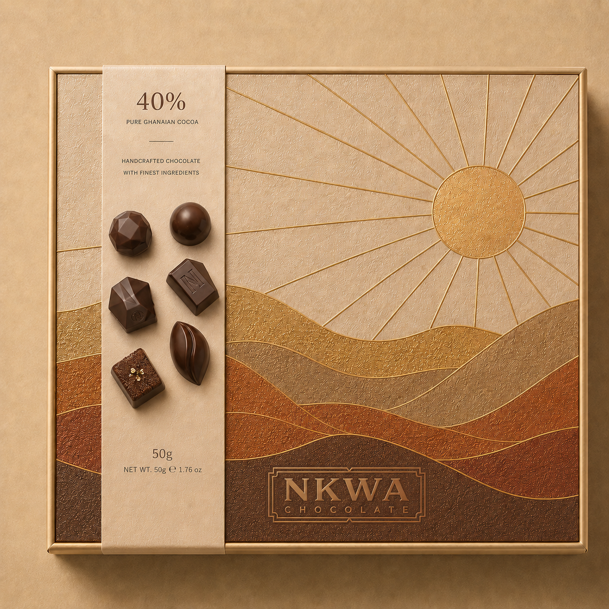 Nkwa signature chocolate gift box